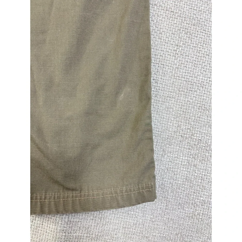 Justin FR Work Pants Men's 33x35 CAT 2 Beige Ripstop Straight Utility Workwear
